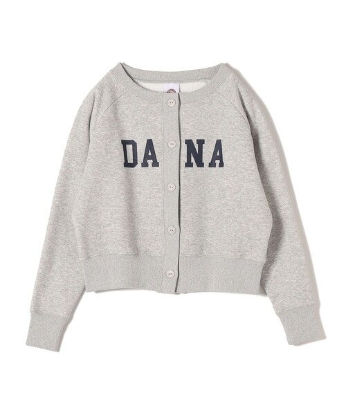 SHIPS（シップス）の「*【SHIPS別注】Goodwear:カレッジロゴカーディガン◆（カーディガン/ボレロ・レディース・ライトグレー/オフホワイト/ピンク系/ネイビー・ONE SIZE）」の7枚目の写真