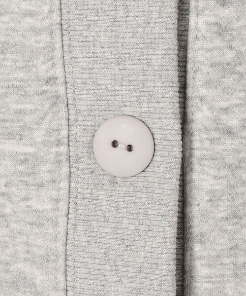 SHIPS（シップス）の「*【SHIPS別注】Goodwear:カレッジロゴカーディガン◆（カーディガン/ボレロ・レディース・ライトグレー/オフホワイト/ピンク系/ネイビー・ONE SIZE）」の9枚目の写真