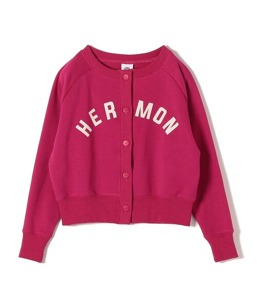 SHIPS（シップス）の「*【SHIPS別注】Goodwear:カレッジロゴカーディガン◆（カーディガン/ボレロ・レディース・ライトグレー/オフホワイト/ピンク系/ネイビー・ONE SIZE）」の13枚目の写真