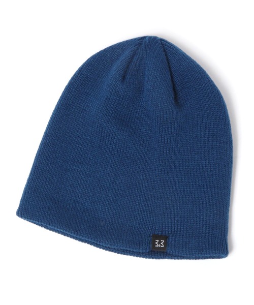 3.3 Field Trip （3.3フィールドトリップ）の「【UNISEX】3.3 Field Trip／シンプルビーニー（ニットキャップ/ビーニー・レディース・ブラック/ピンク/ブルー/グリーン/ボルドー・FREE）」の3枚目の写真