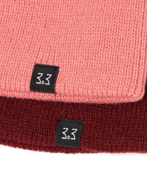 3.3 Field Trip （3.3フィールドトリップ）の「【UNISEX】3.3 Field Trip／シンプルビーニー（ニットキャップ/ビーニー・レディース・ブラック/ピンク/ブルー/グリーン/ボルドー・FREE）」の10枚目の写真