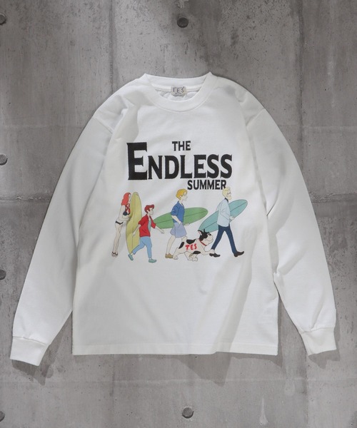 美品 TES The Endless Summer ロンT 2枚セット THE ENDLESS SUMMER （ザエンドレスサマー）TES（テス）『TES