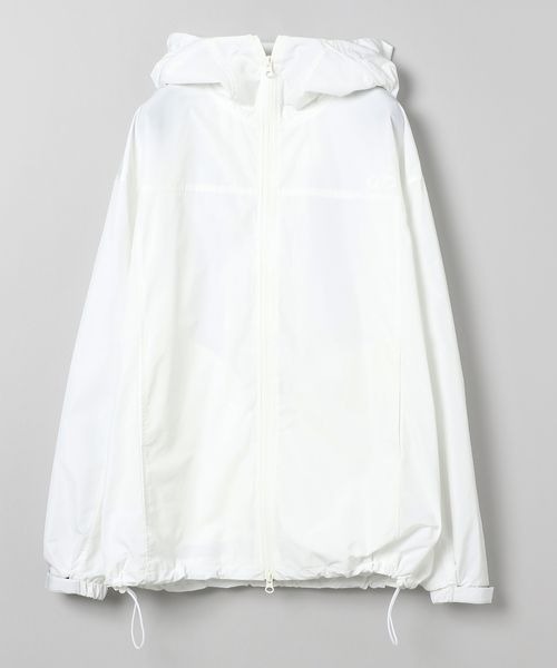 JEANASIS(ジーナシス)の「【YOGA】ロゴフードマンパ/174639(マウンテンパーカー・レディース・ホワイト/ブラック・FREE)」の2枚目の写真