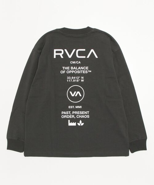 RVCA（ルーカ）の「【ムラサキスポーツ別注】RVCA/ルーカ  ロゴロンT  オーバーサイズ バックロゴ   BD043-P05（Tシャツ/カットソー・レディース・ブラック/ベージュ/ホワイト・S/M/L）」の16枚目の写真