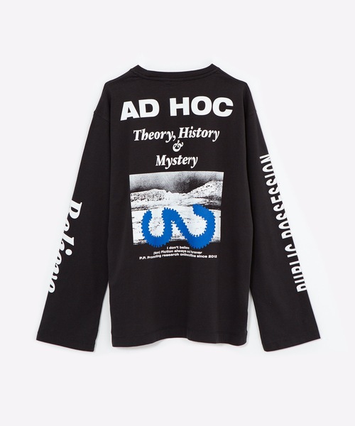 bonjour records（ボンジュールレコーズ）の「【PUBLIC POSSESSION】BELIEVE LONGSLEEVE（Tシャツ/カットソー・メンズ・ブラック・MEDIUM/LARGE/X-LARGE/SMALL）」の2枚目の写真