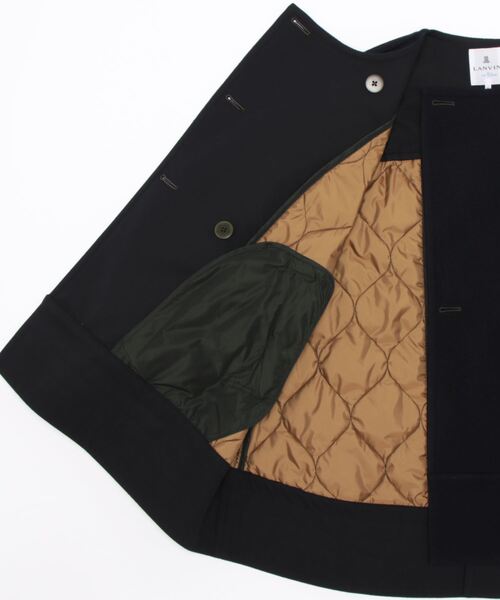 LANVIN en Bleu（ランバンオンブルー）の「メルトンコンビキルティング