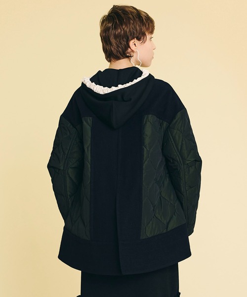 LANVIN en Bleu（ランバンオンブルー）の「メルトンコンビキルティング