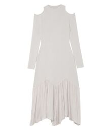 LAGUNAMOON | オープンショルダーニットワンピース(ワンピース)