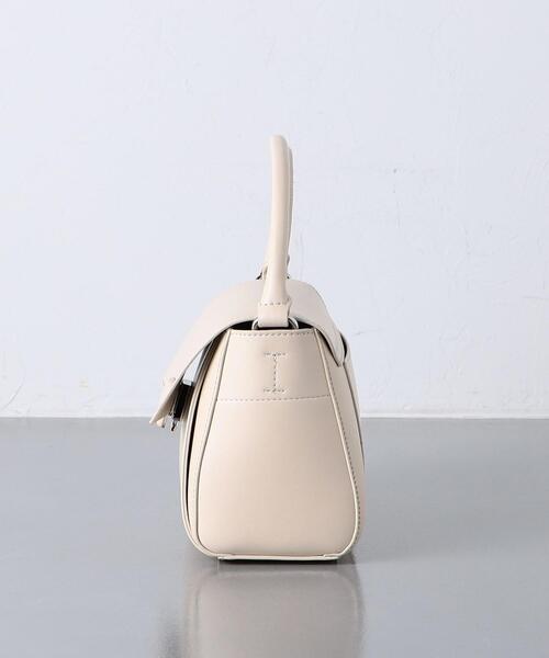 UNITED ARROWS（ユナイテッドアローズ）の「GLOSS 2WAY バッグ（ショルダーバッグ・レディース・オフホワイト/ブラック・FREE）」の7枚目の写真