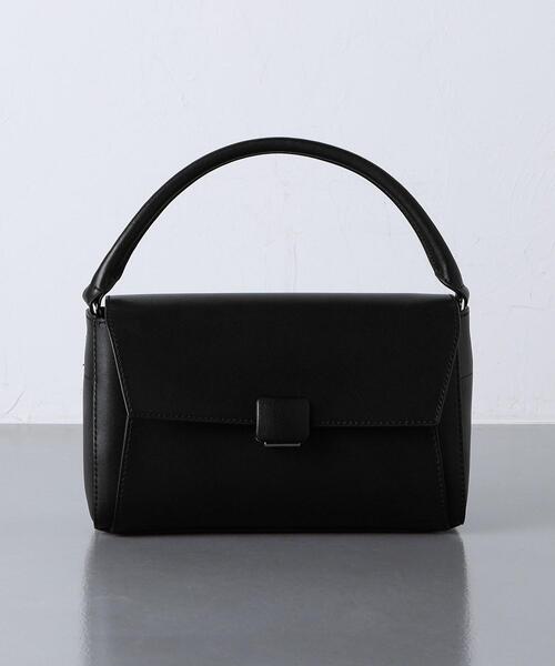 UNITED ARROWS（ユナイテッドアローズ）の「GLOSS 2WAY バッグ（ショルダーバッグ・レディース・オフホワイト/ブラック・FREE）」の4枚目の写真