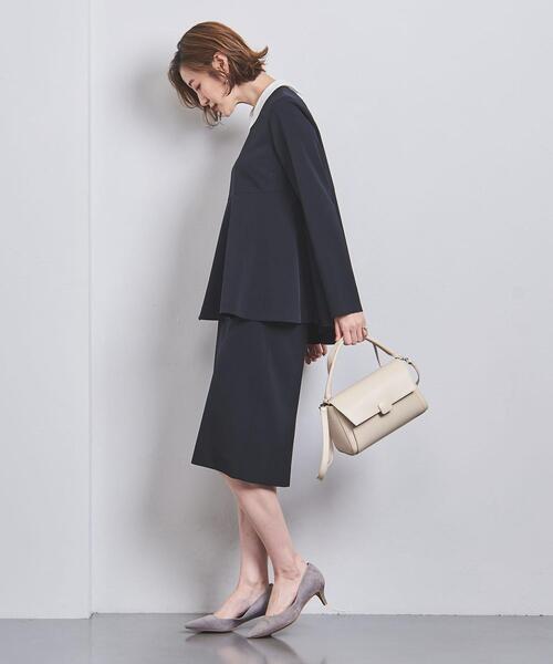 UNITED ARROWS（ユナイテッドアローズ）の「GLOSS 2WAY バッグ（ショルダーバッグ・レディース・オフホワイト/ブラック・FREE）」の20枚目の写真