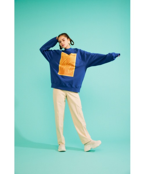SLY(スライ)の「COLOR STRAIGHT PT カラー ストレート パンツ スラックス テーパード(スラックス・レディース・アイボリー/ライトピンク/ブラック・1/2)」の22枚目の写真