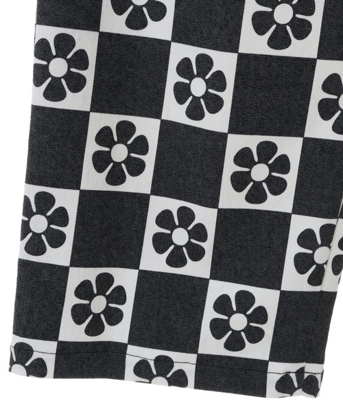 Candy Stripper（キャンディストリッパー）の「FLOWER CHECKED EASY パンツ（その他パンツ・レディース・グリーン/ライトブルー/ブラック・2）」の14枚目の写真