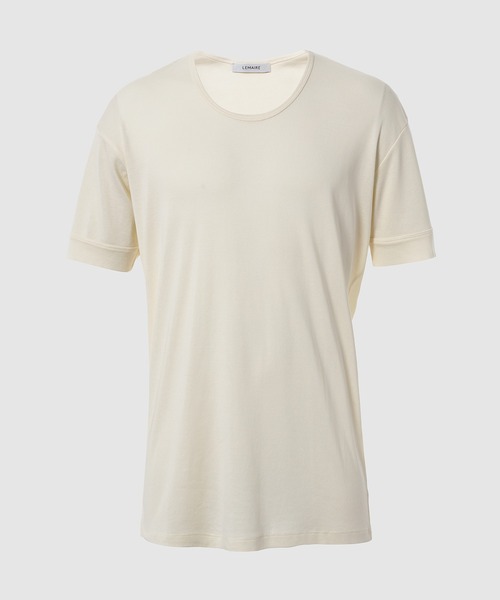 LEMAIRE（ルメール）の「RIBBED T-SHIRT（Tシャツ/カットソー・メンズ・ベージュ系その他/ブラック系その他2/ピンク系その他/ブラウン系その他・S/M/L）」の3枚目の写真