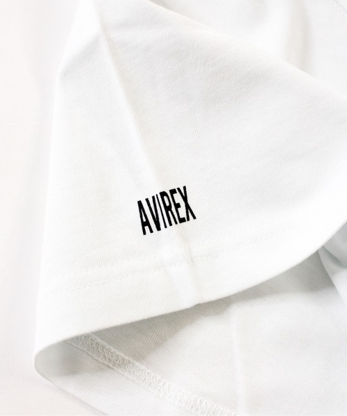 AVIREX（アヴィレックス）の「【×NEW ERA/ニューエラ】2023SS ショートスリーブ Tシャツ / S/S T-SHIRT / アヴィレックス/ AVIREX（Tシャツ/カットソー・メンズ・ブラック/ホワイト・MEDIUM/LARGE/X-LARGE）」の7枚目の写真