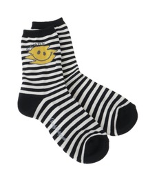Candy Stripper | DISTORTED SMILE BORDER ソックス(ソックス/靴下)