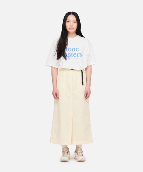 Gramicci（グラミチ）の「【GRAMICCI/グラミチ】 LONG BAKER SKIRT | ロングベイカースカート（スカート・レディース・グレー系その他/オリーブ/ブラック/ネイビー/ベージュ系その他/グリーン系その他/ライトベージュ/ベージュ系5/グリーン系その他5/レモンイエロー/ベージュ/グリーン系その他2/ダークブラウン/ネイビー系・S/M/L/XL）」の14枚目の写真