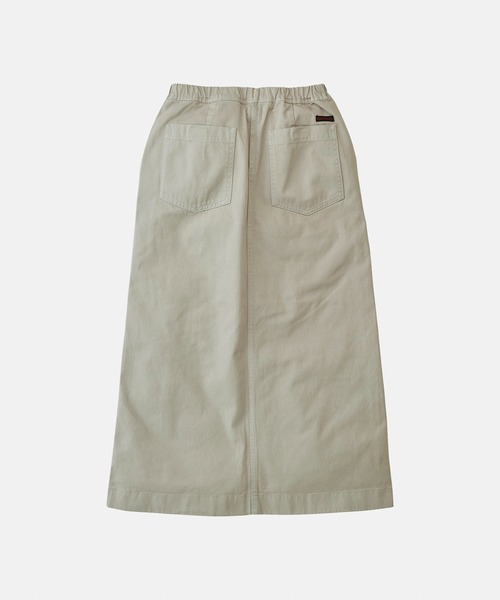 Gramicci（グラミチ）の「【GRAMICCI/グラミチ】 LONG BAKER SKIRT | ロングベイカースカート（スカート・レディース・グレー系その他/オリーブ/ブラック/ネイビー/ベージュ系その他/グリーン系その他/ライトベージュ/ベージュ系5/グリーン系その他5/レモンイエロー/ベージュ/グリーン系その他2/ダークブラウン/ネイビー系・S/M/L/XL）」の18枚目の写真