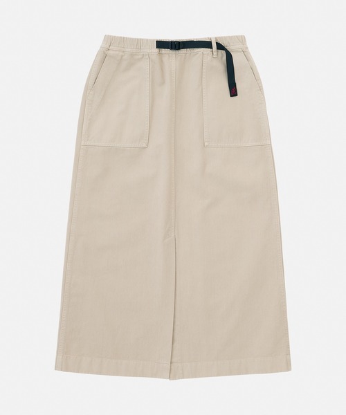 Gramicci（グラミチ）の「LONG BAKER SKIRT｜ロングベイカースカート（スカート・レディース・グレー系その他/オリーブ/ブラック/ネイビー/ベージュ系その他/グリーン系その他/ライトベージュ/ベージュ系5/グリーン系その他5/レモンイエロー/ベージュ/グリーン系その他2/ダークブラウン/ネイビー系/サンドベージュ/ウッド・S/M/L/XL）」の19枚目の写真