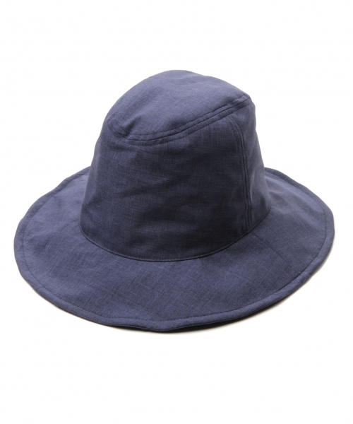 HARE(ハレ)の「シャンブレーHAT(HARE)(ハット・メンズ・オフホワイト/グレー/ネイビー/ブルー系その他・FREE/ONE SIZE)」の3枚目の写真