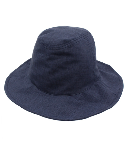HARE(ハレ)の「シャンブレーHAT(HARE)(ハット・メンズ・オフホワイト/グレー/ネイビー/ブルー系その他・FREE/ONE SIZE)」の4枚目の写真