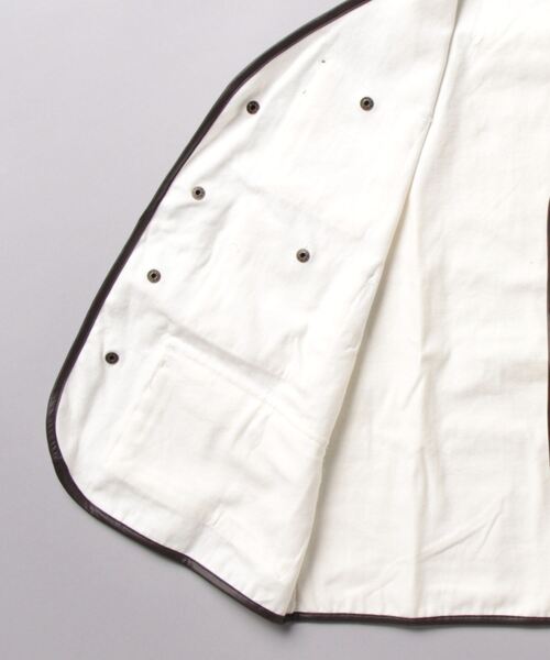 S'more（スモア）の「6POCKETS COTTON 100% VEST（ベスト・メンズ・ホワイト/ブラウン/ベージュ・SMALL/X-LARGE/MEDIUM/LARGE）」の5枚目の写真