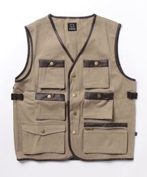 S'more（スモア）の「6POCKETS COTTON 100% VEST（ベスト）」