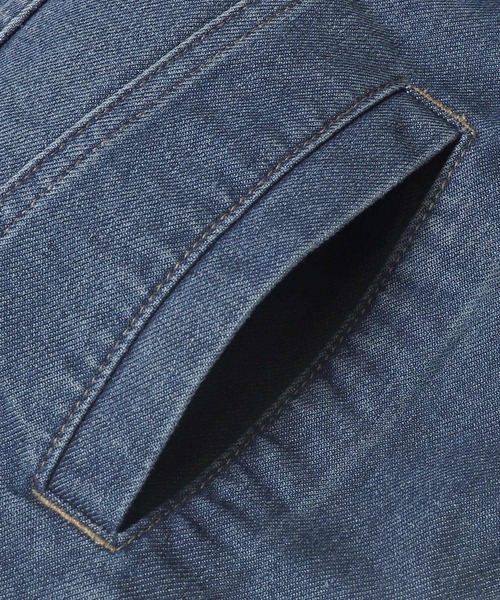 coca(coca)(コカ)の「デニムボリュームスリーブジャケット(デニムジャケット・レディース・ブルー/ライトブルー/アイボリー/ライトグレー/インディゴブルー/ライトベージュ/ライトピンク・ONE SIZE/L/M)」の22枚目の写真