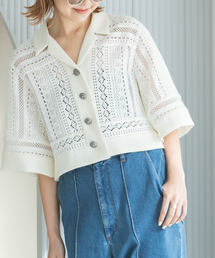 ビスケットレース シャツ