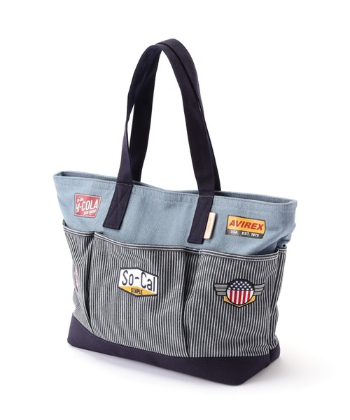 AVIREX（アヴィレックス）の「AVIATOR'S DINER TOTE BAG LARGE SIZE / アヴィエーターズ ダイナー トートバッグ Lサイズ / AVIREX / アヴィレックス（トートバッグ・メンズ・その他6・F）」の11枚目の写真