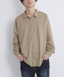 『レギュラーカラーシンプルシャツ』