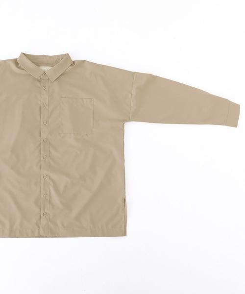 シャツ ブラウス メンズ イレギュラーチェンジングSHシャツ BRICK & SONS（ブリックアンドサンズ）の「リラックスラグラン