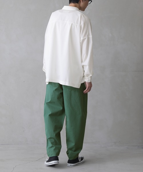 n'OrLABEL（ノアールレーベル）の「『レギュラーカラーシンプルシャツ』（シャツ/ブラウス・メンズ・ライトベージュ/ブラック/オフホワイト・2/3）」の8枚目の写真