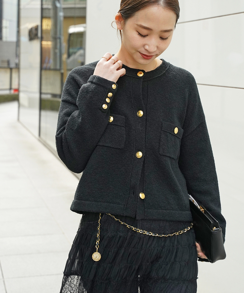 Deuxieme Classe（ドゥーズィエムクラス）の「チェーン ベルト（ベルト・レディース・ブラック・FREE）」の10枚目の写真