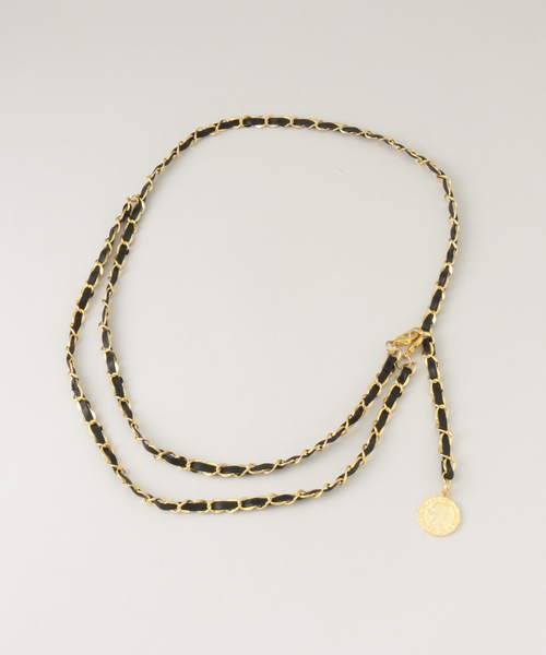 Deuxieme Classe（ドゥーズィエムクラス）の「チェーン ベルト（ベルト・レディース・ブラック・FREE）」の12枚目の写真