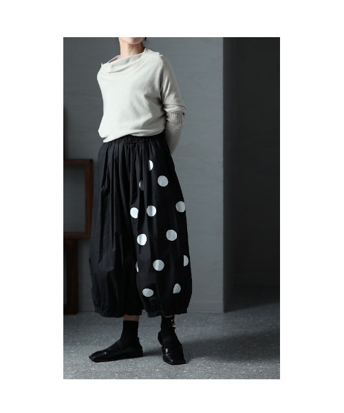Sawa a la mode（サワアラモード）の「ドットアンクルサーカスパンツ（その他パンツ・レディース・ブラック・FREE）」の9枚目の写真