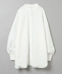 JEANASIS | ジャガードバルーンスリーブシャツ/194406(シャツ/ブラウス)