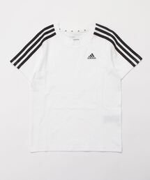 adidas | アディダス adidas エッセンシャルズ スリーストライプス コットン半袖Tシャツ(Tシャツ/カットソー)