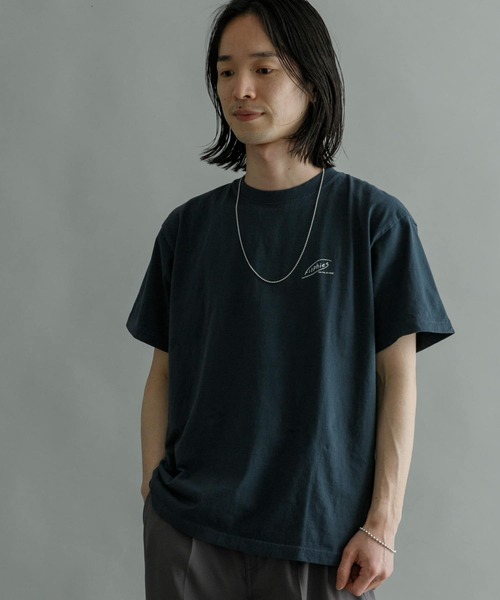 URBAN RESEARCH（アーバンリサーチ）の「filphies　MANHATTAN BRIDGE SHORT-SLEEVE T-SHIRTS（Tシャツ/カットソー・メンズ・ホワイト/オリーブ/ブルー系その他・MEDIUM/LARGE）」の5枚目の写真