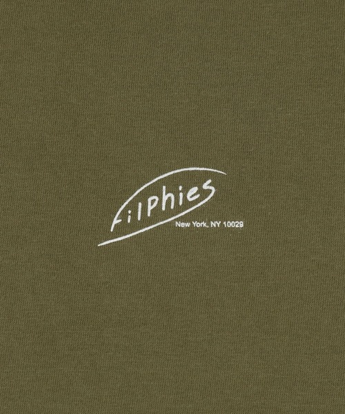 URBAN RESEARCH（アーバンリサーチ）の「filphies　MANHATTAN BRIDGE SHORT-SLEEVE T-SHIRTS（Tシャツ/カットソー・メンズ・ホワイト/オリーブ/ブルー系その他・MEDIUM/LARGE）」の19枚目の写真