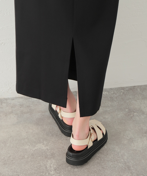 JOURNAL STANDARD（ジャーナルスタンダード）の「ポンチペンシルスカート（スカート・レディース・ブラック/ブラウン・36/38）」の11枚目の写真