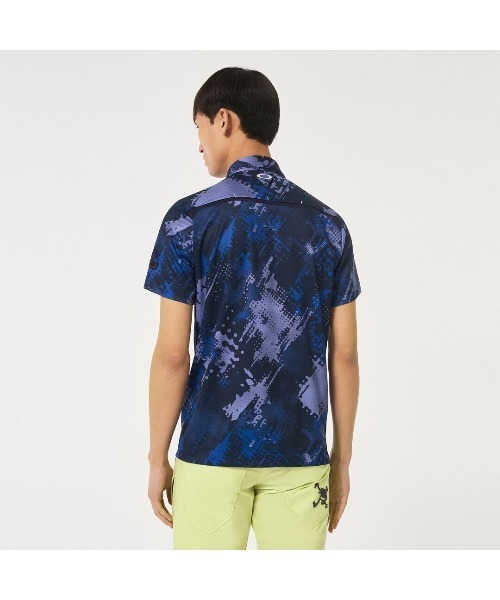 OAKLEY(オークリー)の「オークリー SKULL NOISY TONE SHIRT / ゴルフウェア/ポロシャツ / GOLF ゴルフ /OAKLEY(ポロシャツ・メンズ・ブルー系その他/ネイビー/ホワイト系その他/レッド・M/S/XL/L)」の17枚目の写真