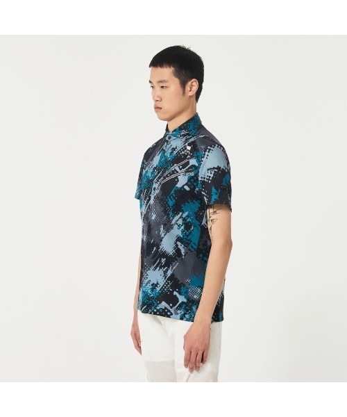 OAKLEY(オークリー)の「オークリー SKULL NOISY TONE SHIRT / ゴルフウェア/ポロシャツ / GOLF ゴルフ /OAKLEY(ポロシャツ・メンズ・ブルー系その他/ネイビー/ホワイト系その他/レッド・M/S/XL/L)」の19枚目の写真