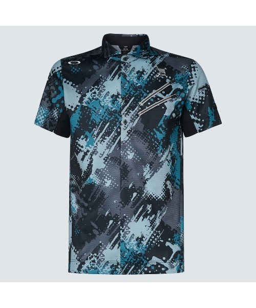 OAKLEY　GOLF SKULL NOISY TONE オークリー　ポロシャツ OAKLEY ポロシャツ オークリー SKULL NOISY TONE SHIRT / ゴルフ