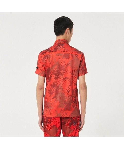 OAKLEY　GOLF SKULL NOISY TONE オークリー　ポロシャツ OAKLEY ポロシャツ オークリー SKULL NOISY TONE SHIRT / ゴルフ