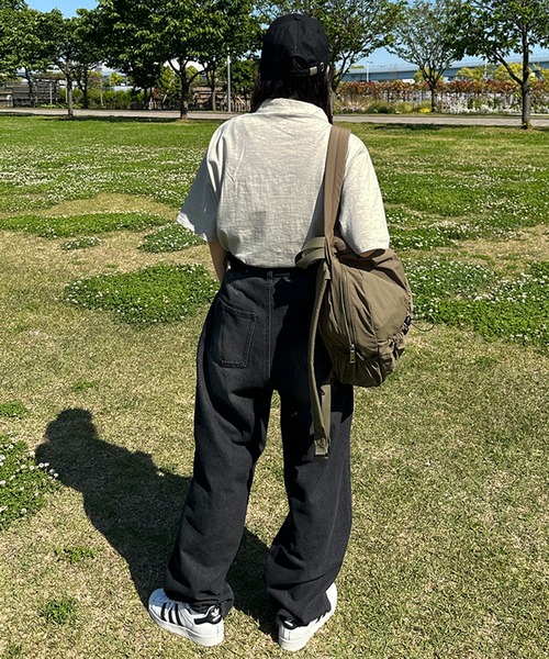 kutir(クティール)の「刺繍ロゴハーフジップポロTシャツ(Tシャツ/カットソー・レディース・オートミール/イエロー/アイボリー/チャコールグレー・FREE)」の18枚目の写真