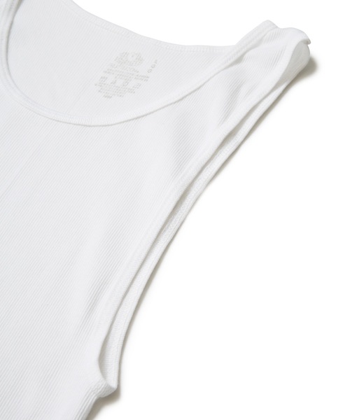 FRUIT OF THE LOOM（フルーツオブザルーム）の「【FRUIT OF THE LOOM/フルーツオブザルーム】3p A shirt 3枚パック タンクトップ（タンクトップ・メンズ・ホワイト・SMALL/MEDIUM/X-LARGE/LARGE）」の12枚目の写真