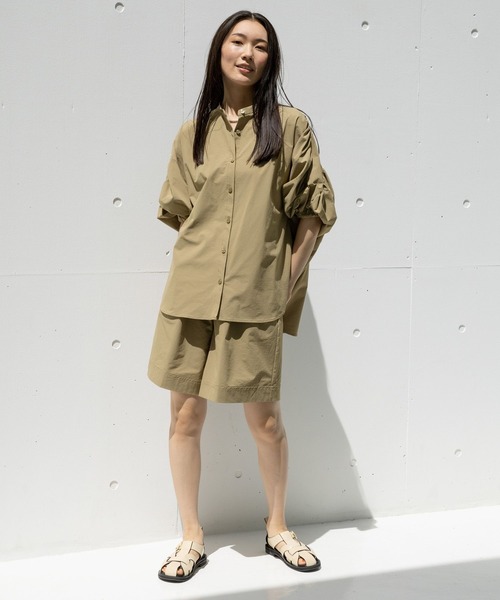 HEREIAM(ヘレイアム)の「【HERIEMA】接触冷感/クールマテリアルショートパンツ(その他パンツ・レディース・ブラック/ベージュ・MEDIUM/SMALL)」の7枚目の写真