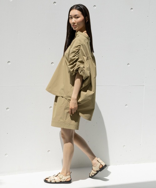 HEREIAM(ヘレイアム)の「【HERIEMA】接触冷感/クールマテリアルショートパンツ(その他パンツ・レディース・ブラック/ベージュ・MEDIUM/SMALL)」の9枚目の写真