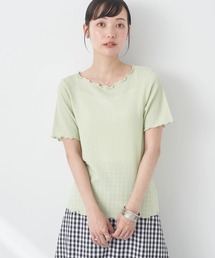 earth music&ecology | シャーリングジャガードプルオーバー(Tシャツ/カットソー)